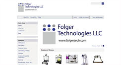 Desktop Screenshot of folgertech.com